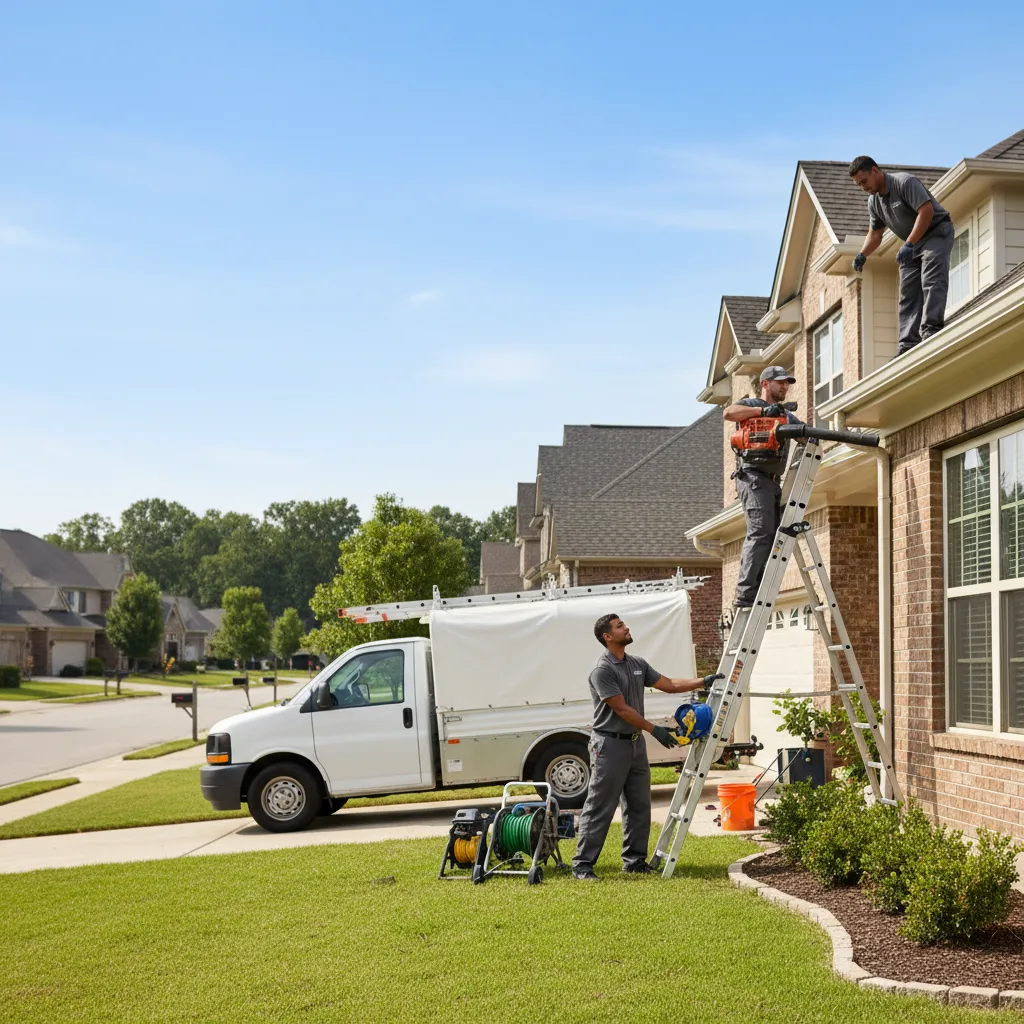 Home Gutter Service in Hallsville, TX near me